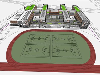 现代文教建筑学校